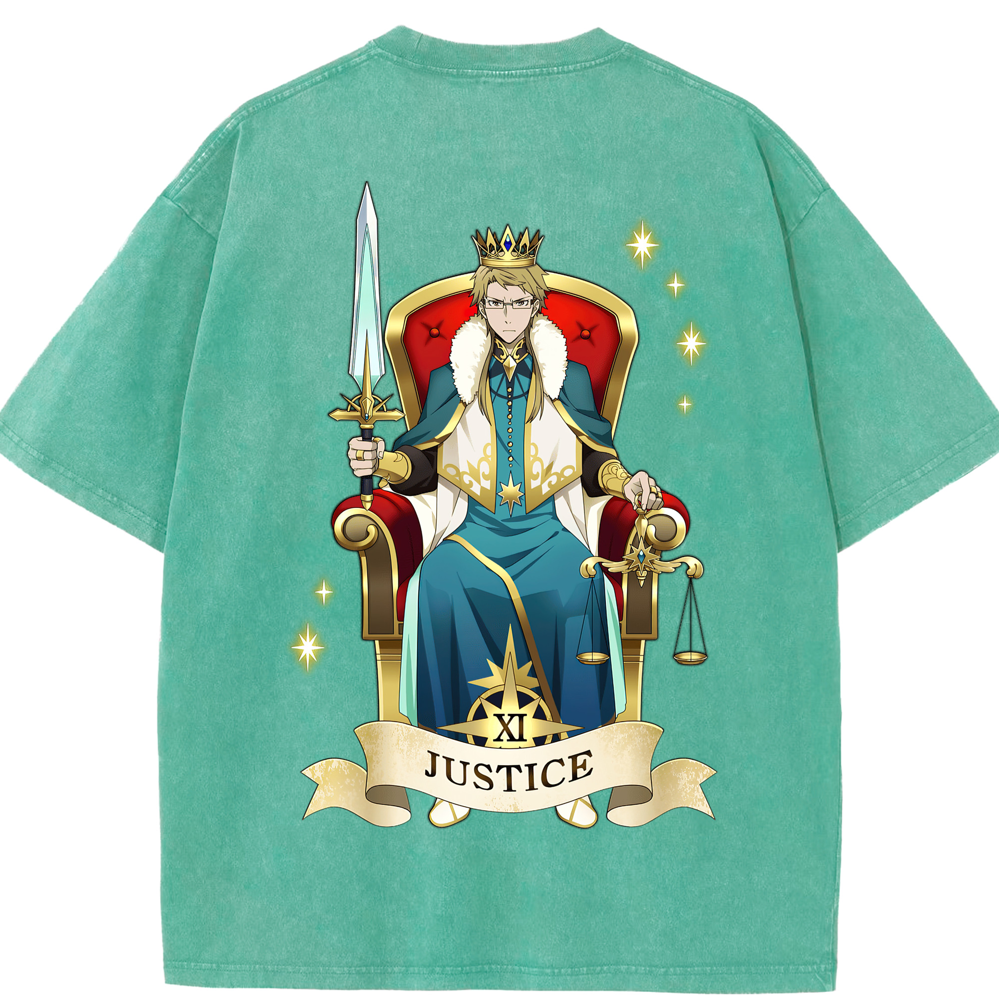 （画像用） 文豪ストレイドッグス Bungo Stray Dogs 綿100% ヴィンテージ風 半袖Tシャツ（背面プリント）